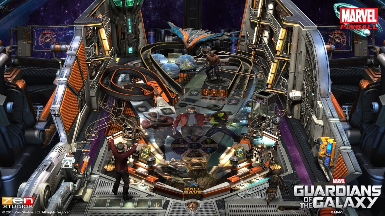 Pinball FX2 - Guardians of the Galaxy Table