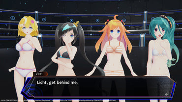 Neptunia Virtual Stars - Swimsuit Outfit: V-Idol Set
