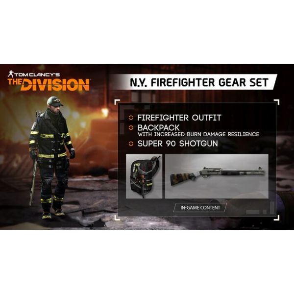 Tom Clancy's The Division - N.Y. Firefighter Gear Set Uplay