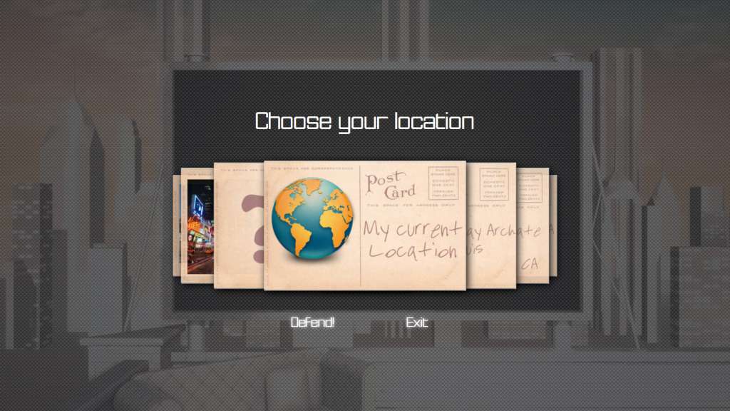 World Defense : A Fragmented Reality Game