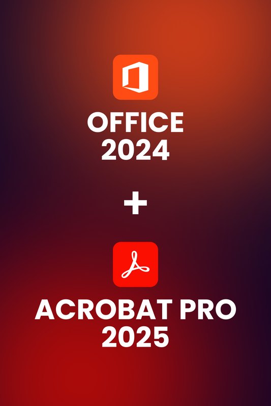 Office 2024 Professional Plus + Acrobat Pro 2025