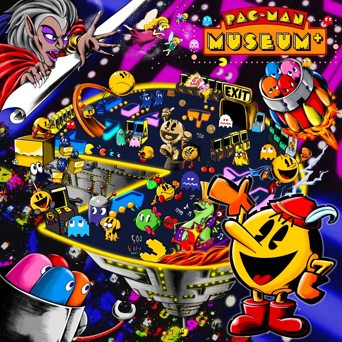 PAC-MAN MUSEUM+