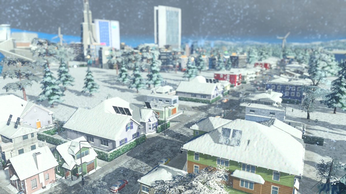 Cities: Skylines - Snowfall