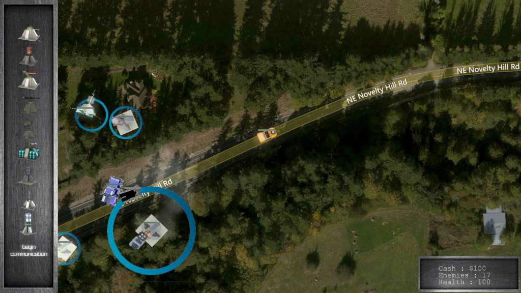 World Defense : A Fragmented Reality Game