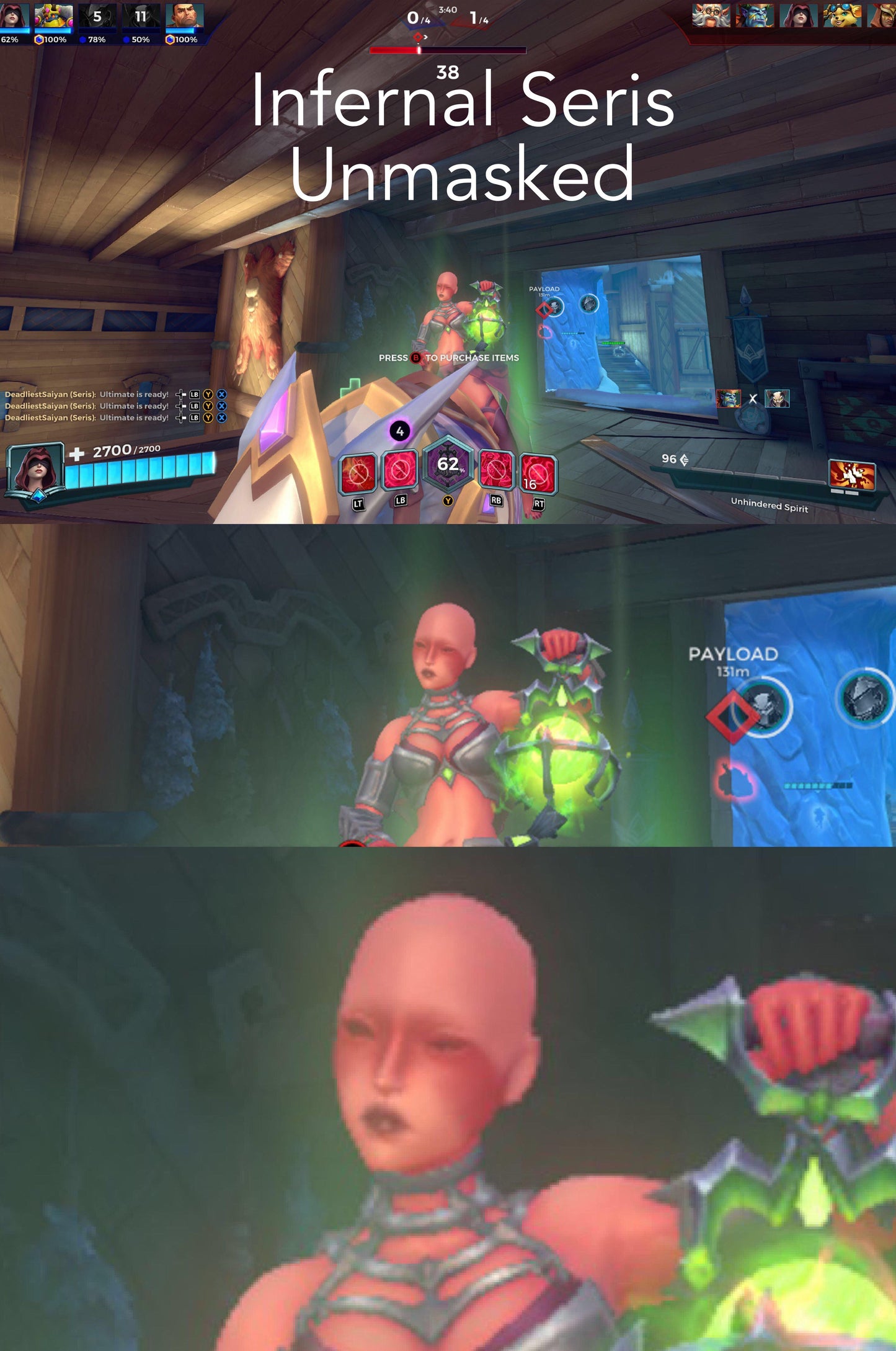 Paladins - Infernal Skin for Seris