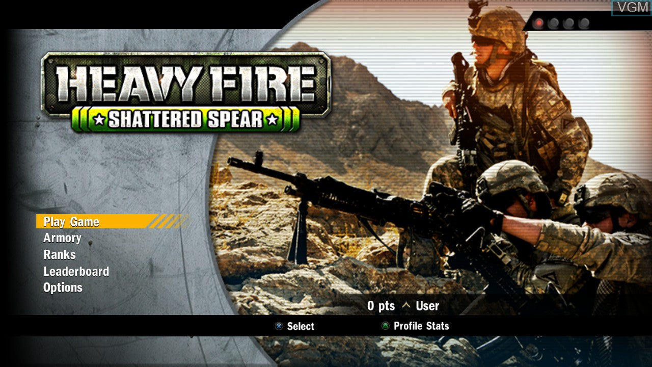 Heavy Fire: Shattered Spear