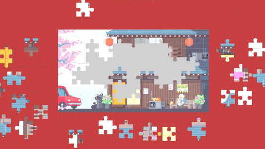 Daylife in Japan: Pixel Art Jigsaw Puzzle