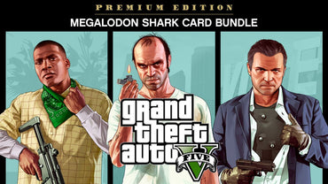 Grand Theft Auto V: Premium Online Edition & Megalodon Shark Card Bundle (Xbox One) (EU)