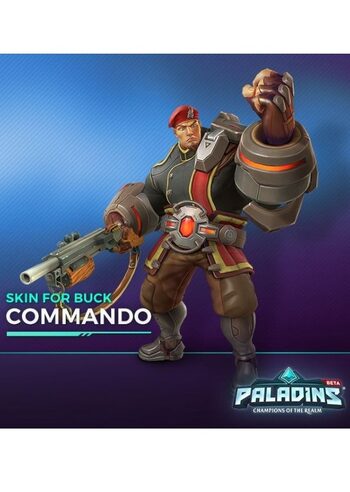 Paladins - Buck Hero + Commando Skin