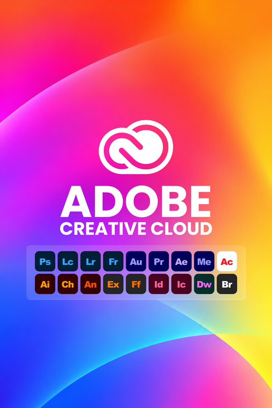 Adobe Creative Cloud - (Windows/Mac) (1 Év)