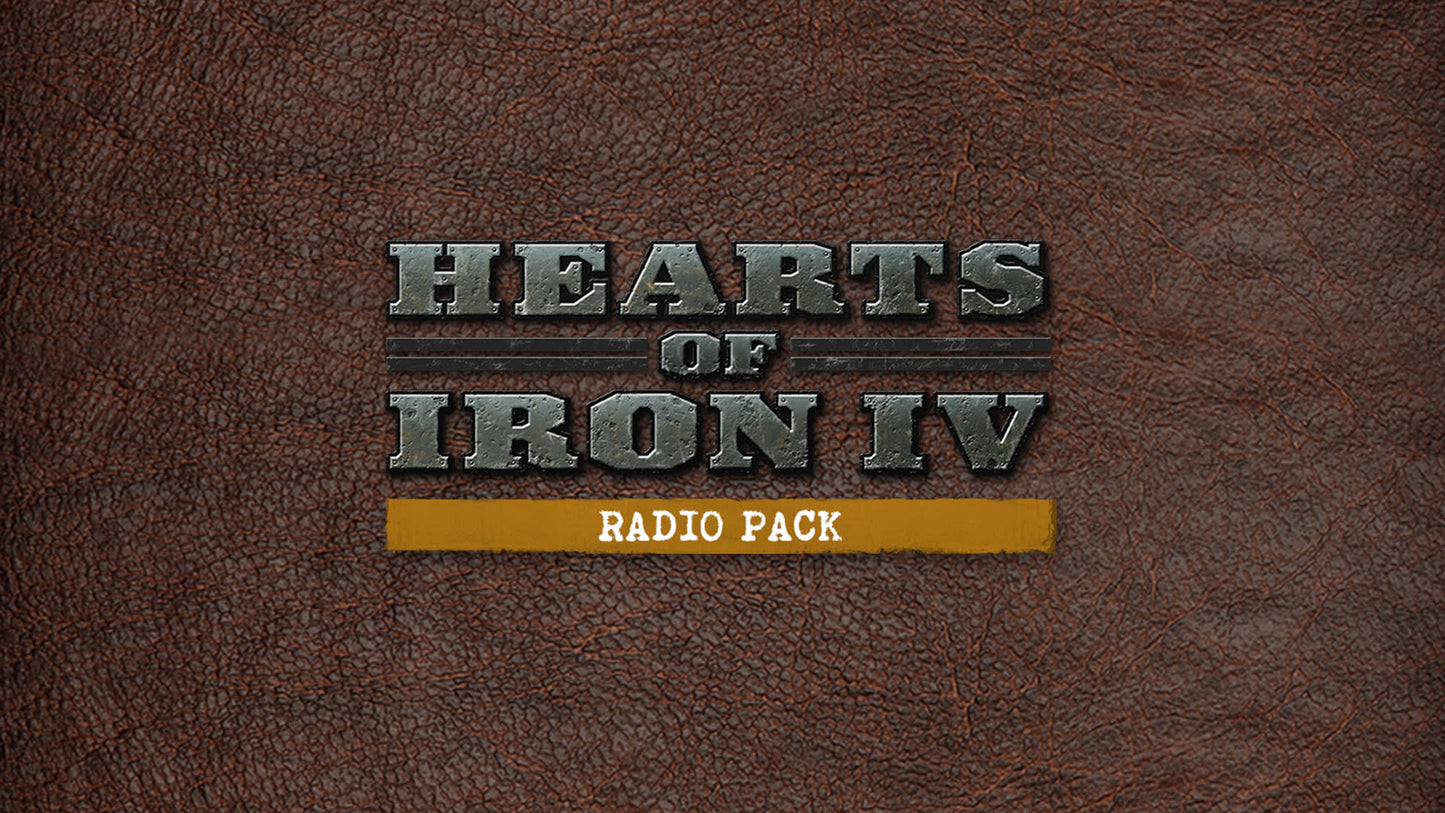 Hearts of Iron IV: Radio Pack (DLC)