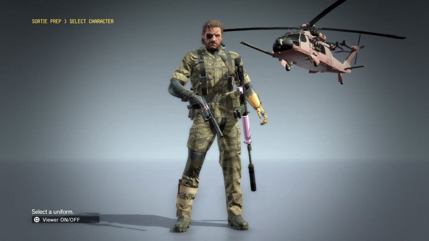 METAL GEAR SOLID V: THE PHANTOM PAIN - Fatigues (Naked Snake) DLC