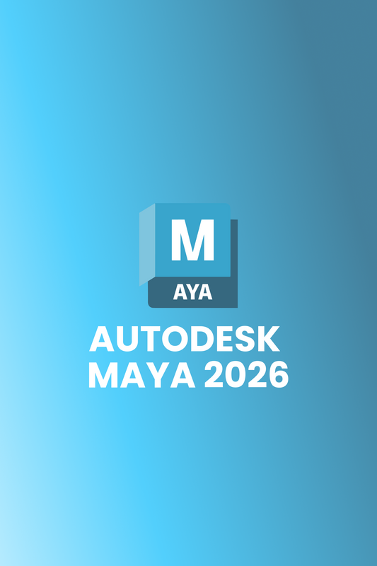 Autodesk Maya 2026 (1 - 3 éves) (Windows/MacOS)