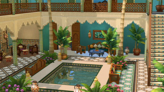 The Sims 4 - Courtyard Oasis Kit (DLC)