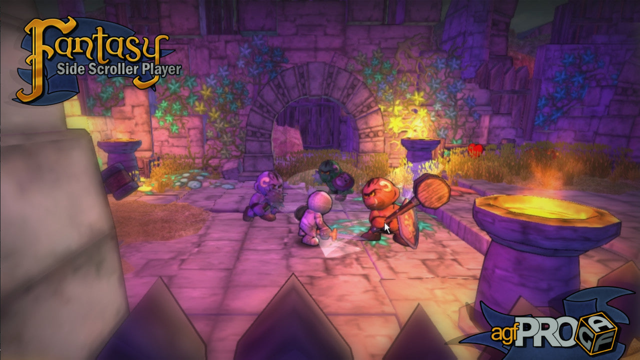 Axis Game Factory's AGFPRO - Fantasy Side-Scroller Player (DLC)