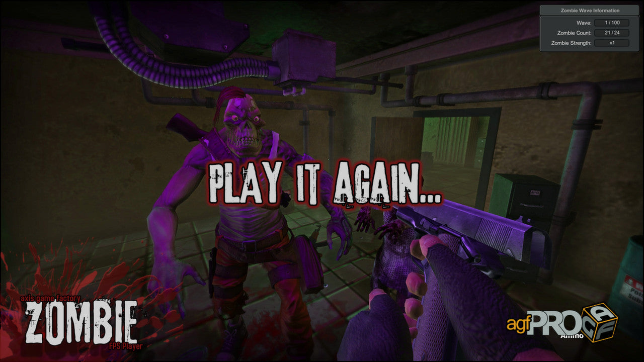 Axis Game Factory's AGFPRO + Zombie FPS Player