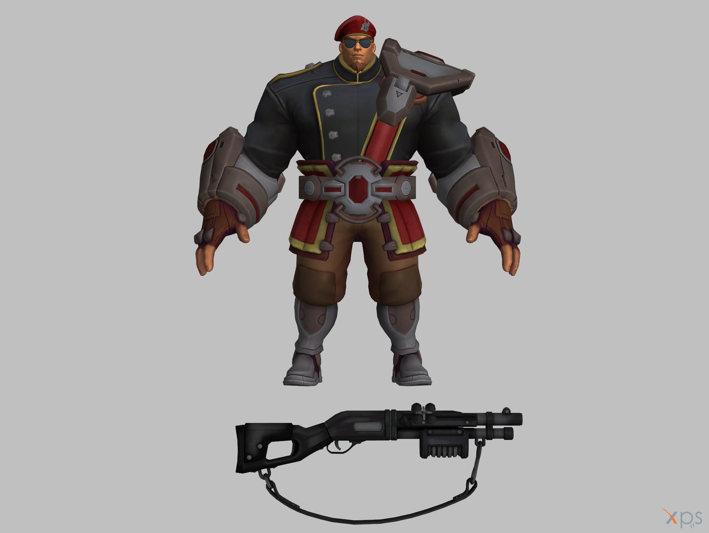 Paladins - Buck Hero + Commando Skin