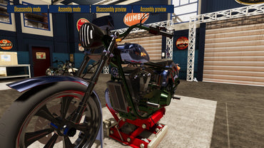 Motorbike Garage Mechanic Simulator