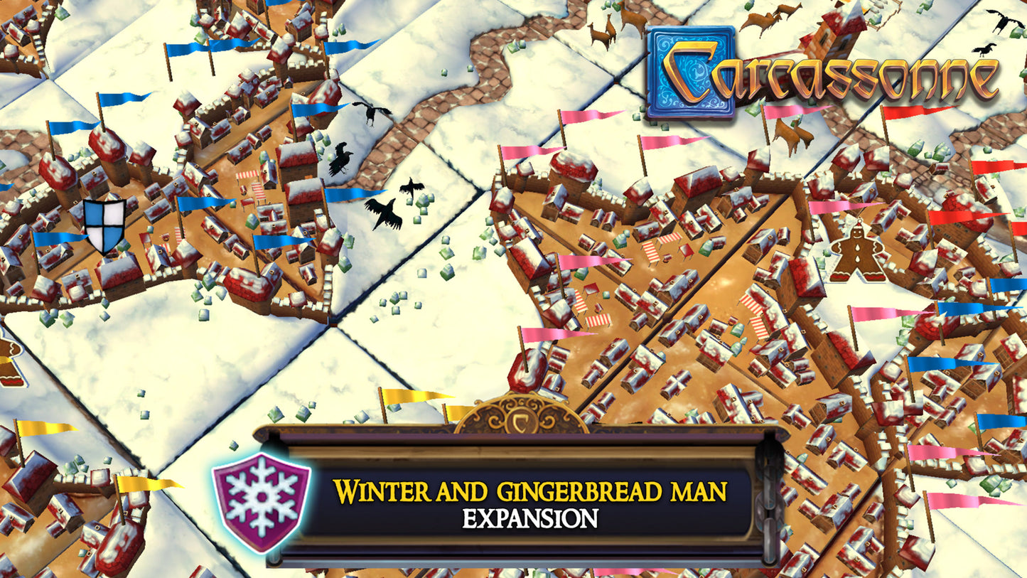 Carcassonne - Winter & Gingerbread Man (DLC)