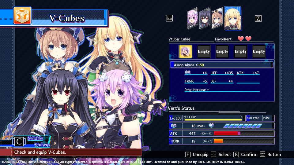 Neptunia Virtual Stars - Asano Sisters Project Pack (DLC)