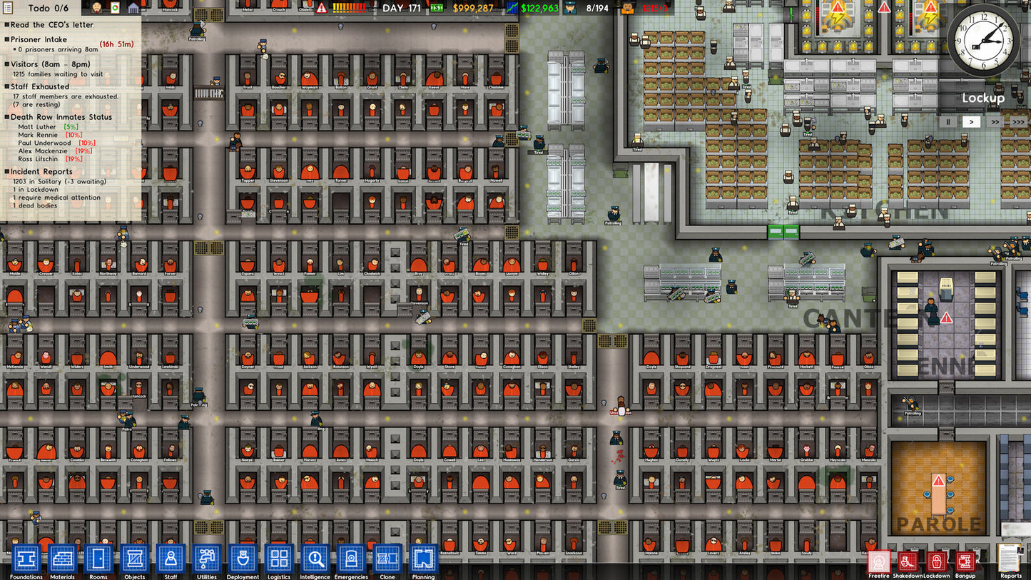 Prison Architect Aficionado