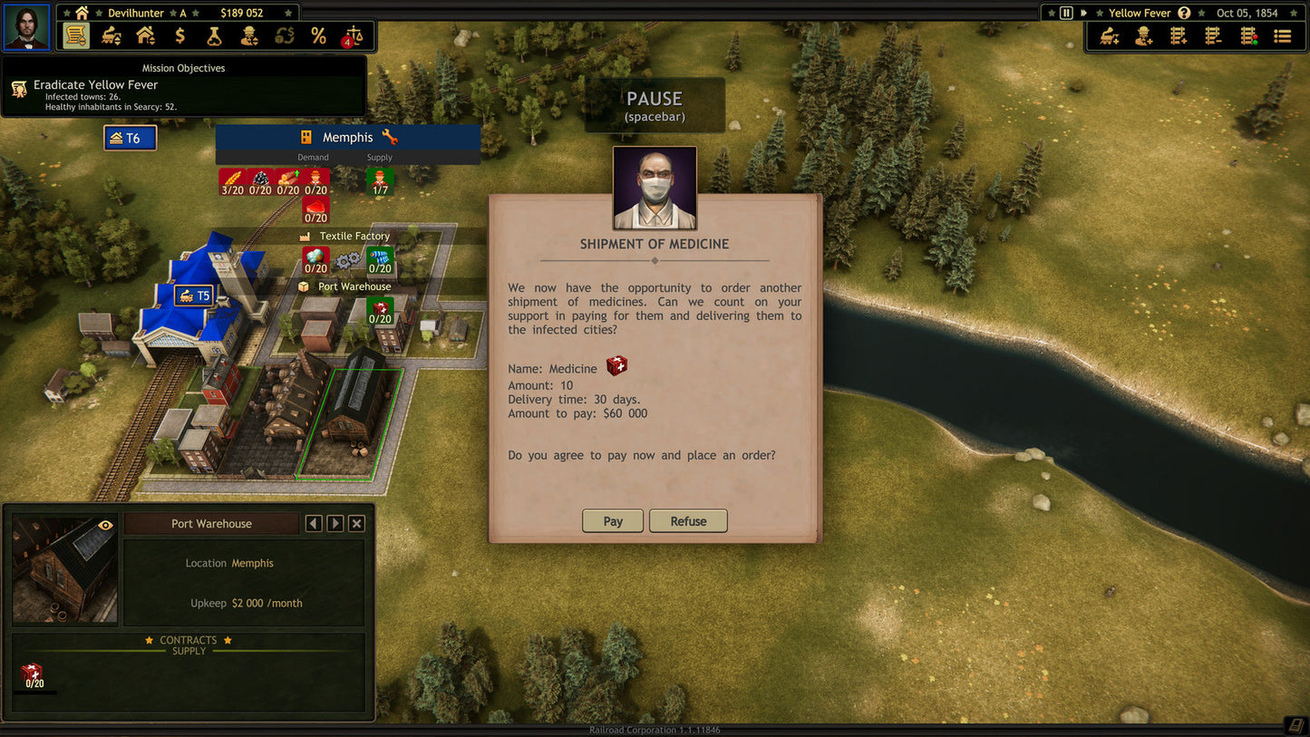 Railroad Corporation - Yellow Fever (DLC)