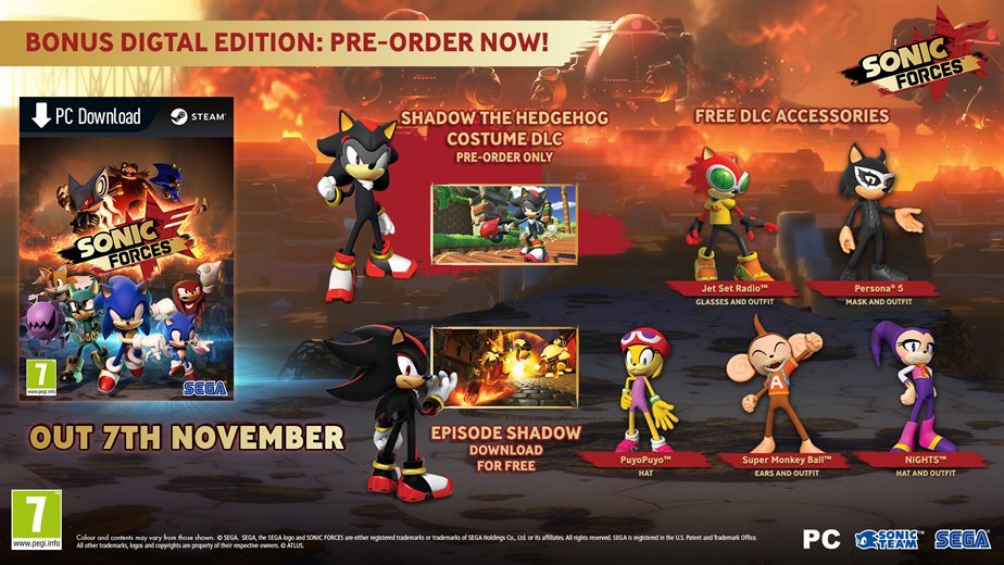 Sonic Forces (Digital Bonus Edition) (EU)