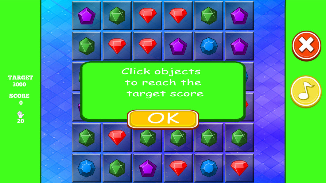Jewel Puzzle Click