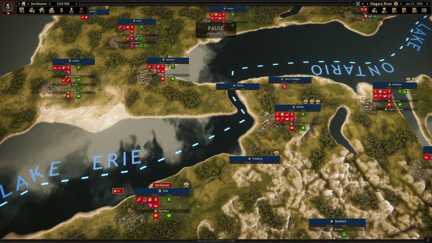 Railroad Corporation - Niagara River (DLC)