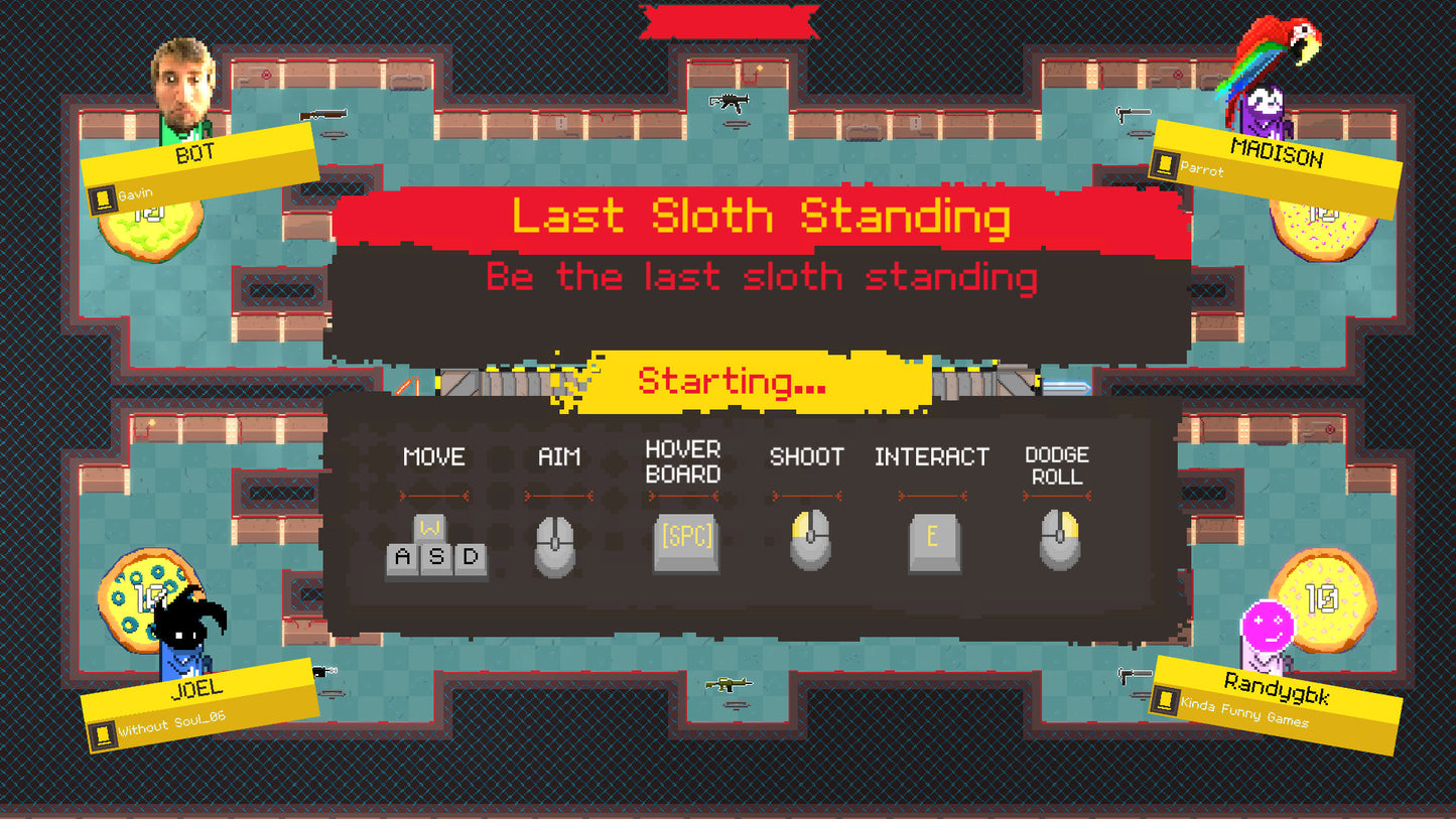 Battlesloths 2025: The Great Pizza Wars