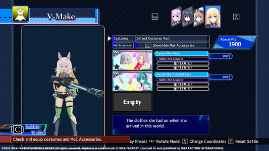 Neptunia Virtual Stars - Tomari Mari Pack (DLC)