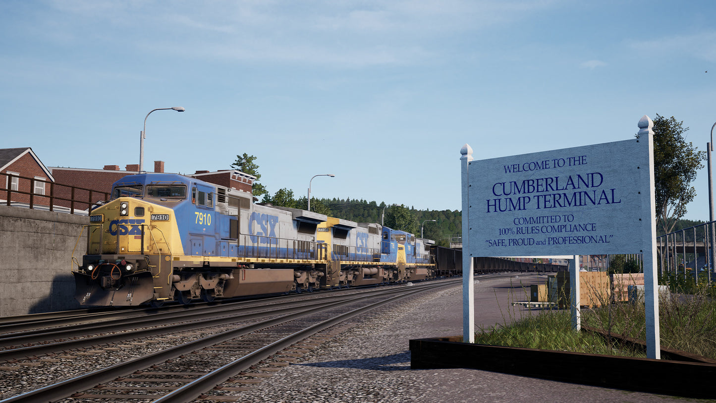Train Sim World 2: CSX C40-8W Loco Add-On (DLC)