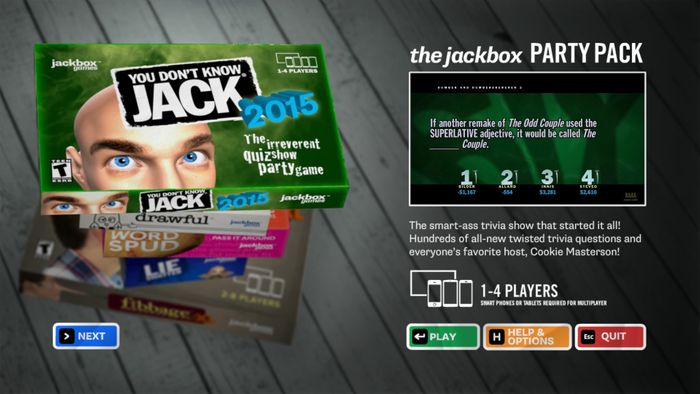 The Jackbox Party: Quintpack