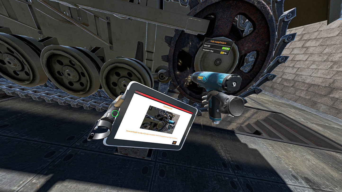 Tank Mechanic Simulator VR