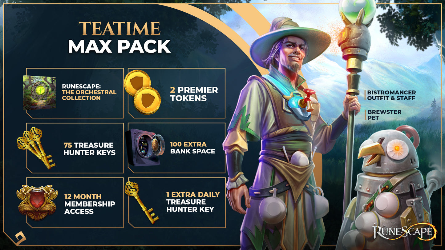 RuneScape Teatime Max Pack (DLC)