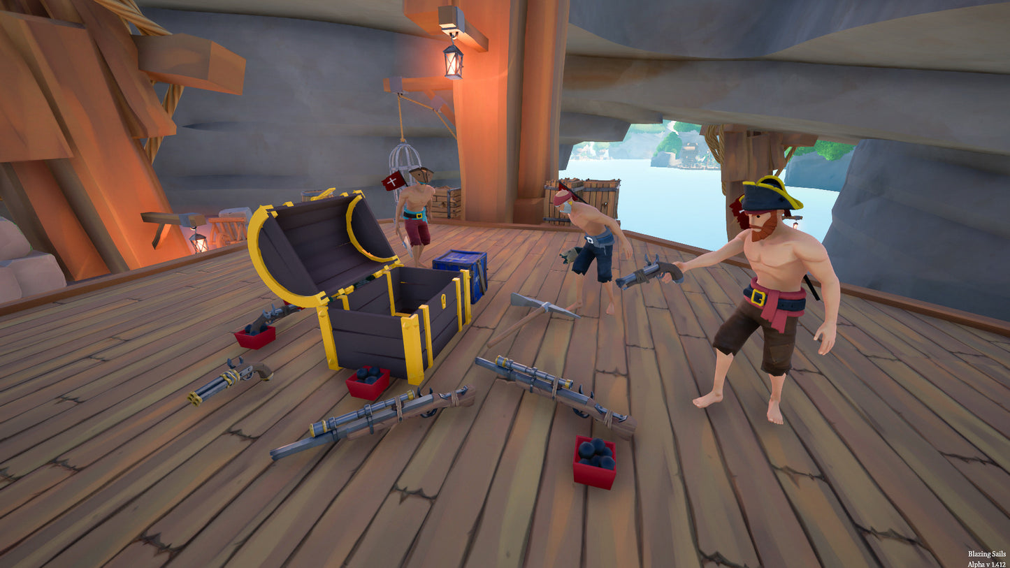 Blazing Sails: Pirate Battle Royale