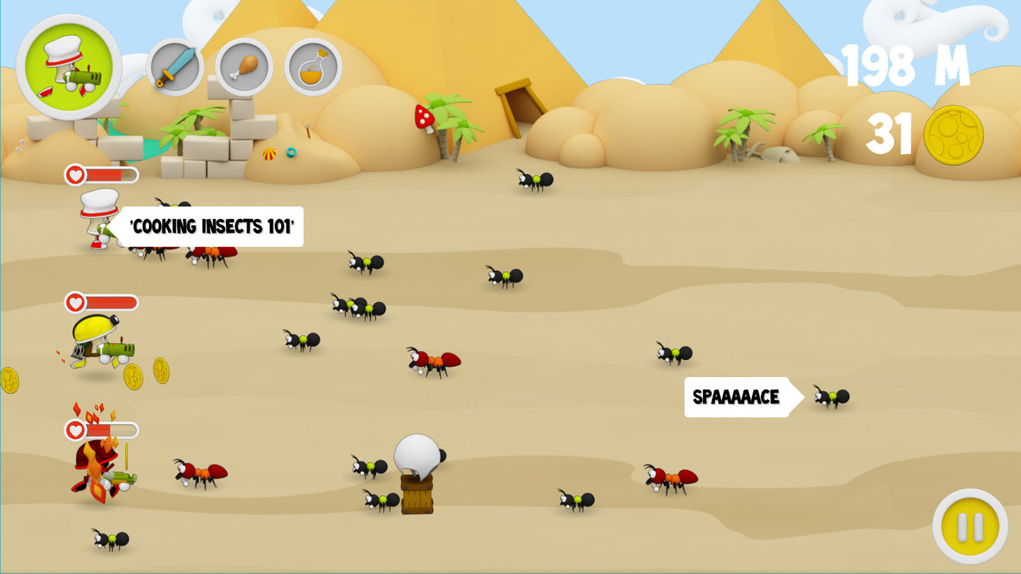 Wacky Spores: The Chase