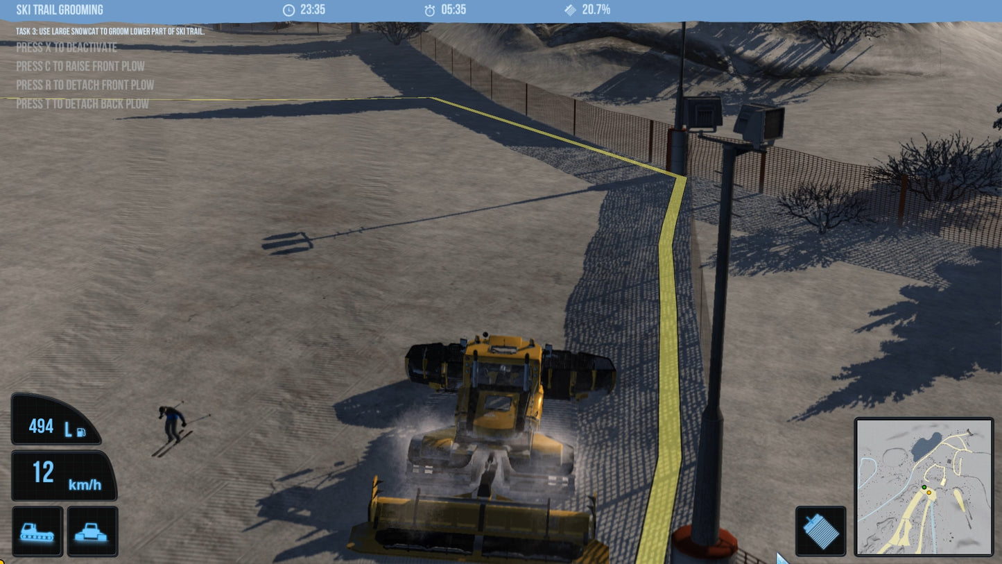 Snowcat Simulator
