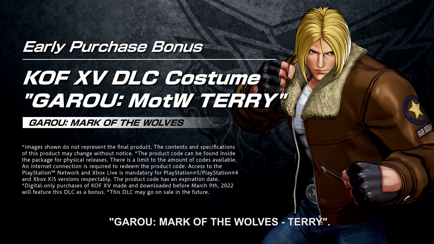 THE KING OF FIGHTERS XV - GAROU: MotW TERRY Costume (DLC) (PS5) (EU)