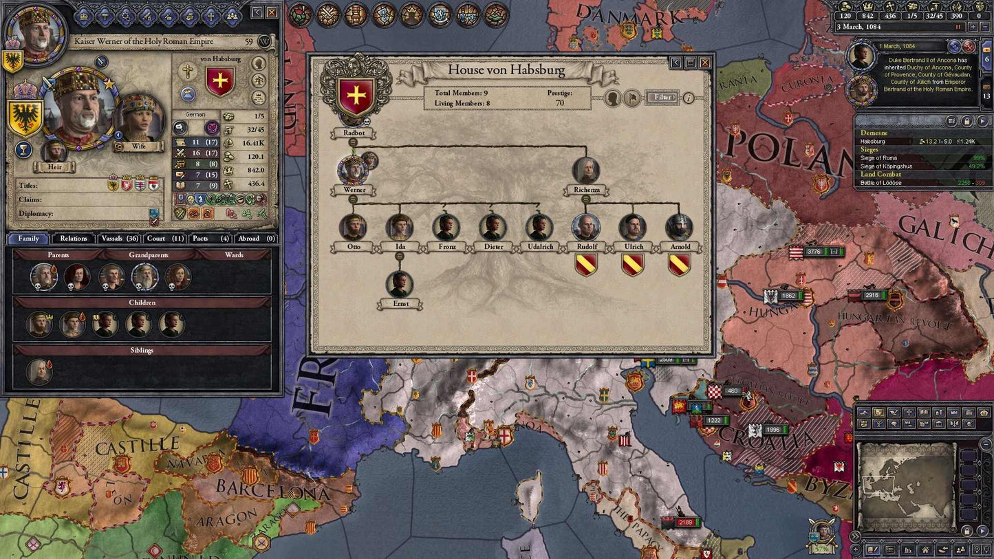 Crusader Kings II - Dynasty Shield II (DLC)