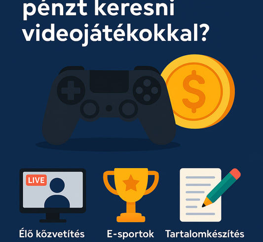 Hogyan lehet pénzt keresni videojátékokkal?