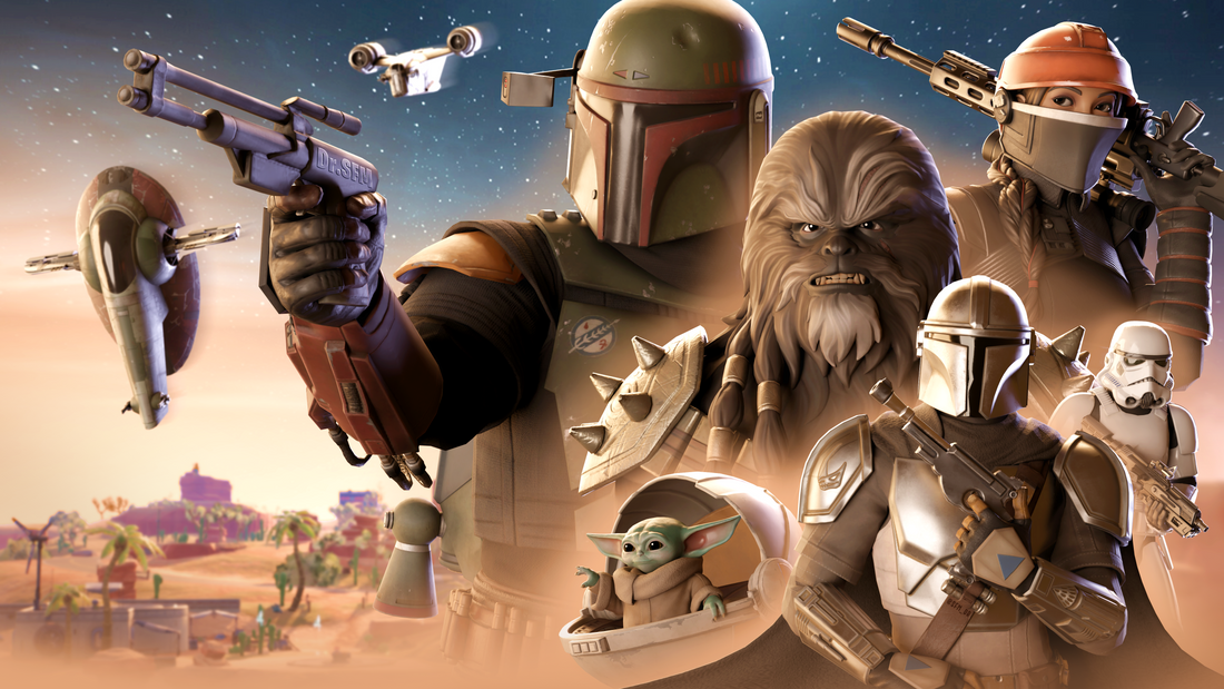 🌌 Fortnite x Star Wars – Irányítható CSILLAGROMBOLÓ érkezik a következő frissítésben!