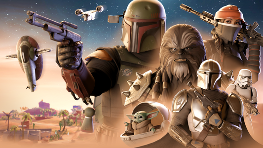 🌌 Fortnite x Star Wars – Irányítható CSILLAGROMBOLÓ érkezik a következő frissítésben!