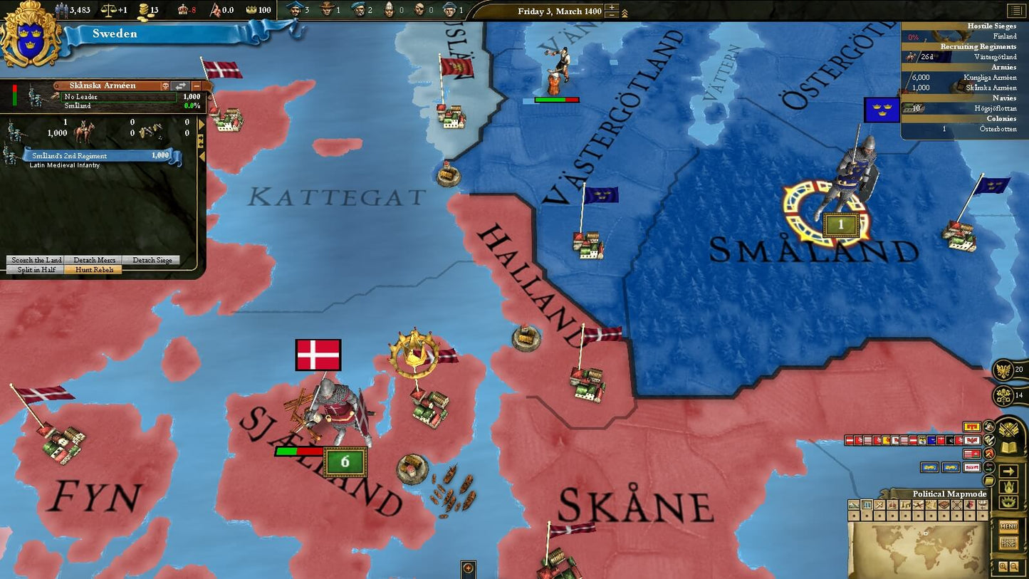 Europa Universalis III - Western: Anno Domini 1400 (DLC)