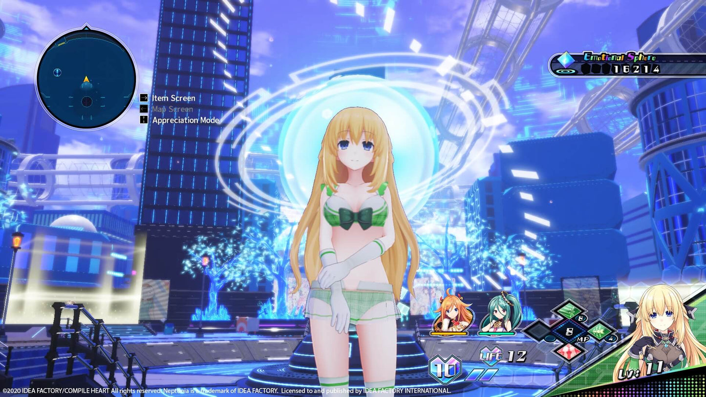 Neptunia Virtual Stars - Swimsuit Outfit: Goddess Set (DLC)