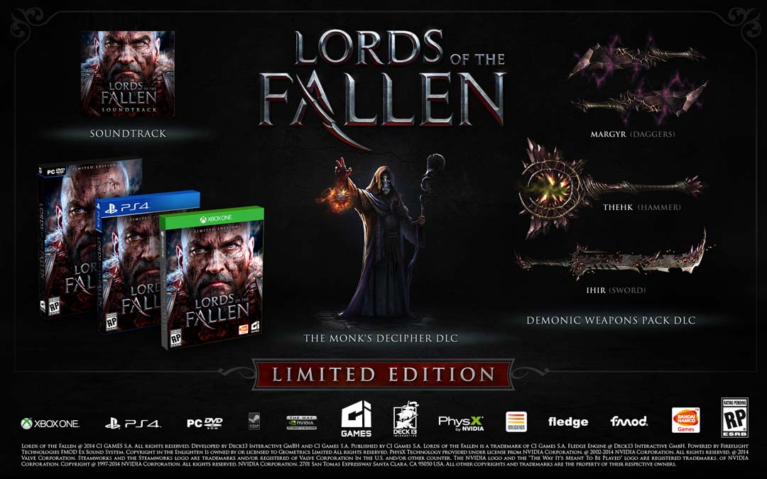 Lords of the Fallen (Limited Edition)
