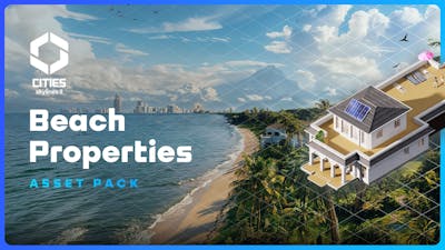 Cities: Skylines II - Beach Properties (DLC) (Steam)