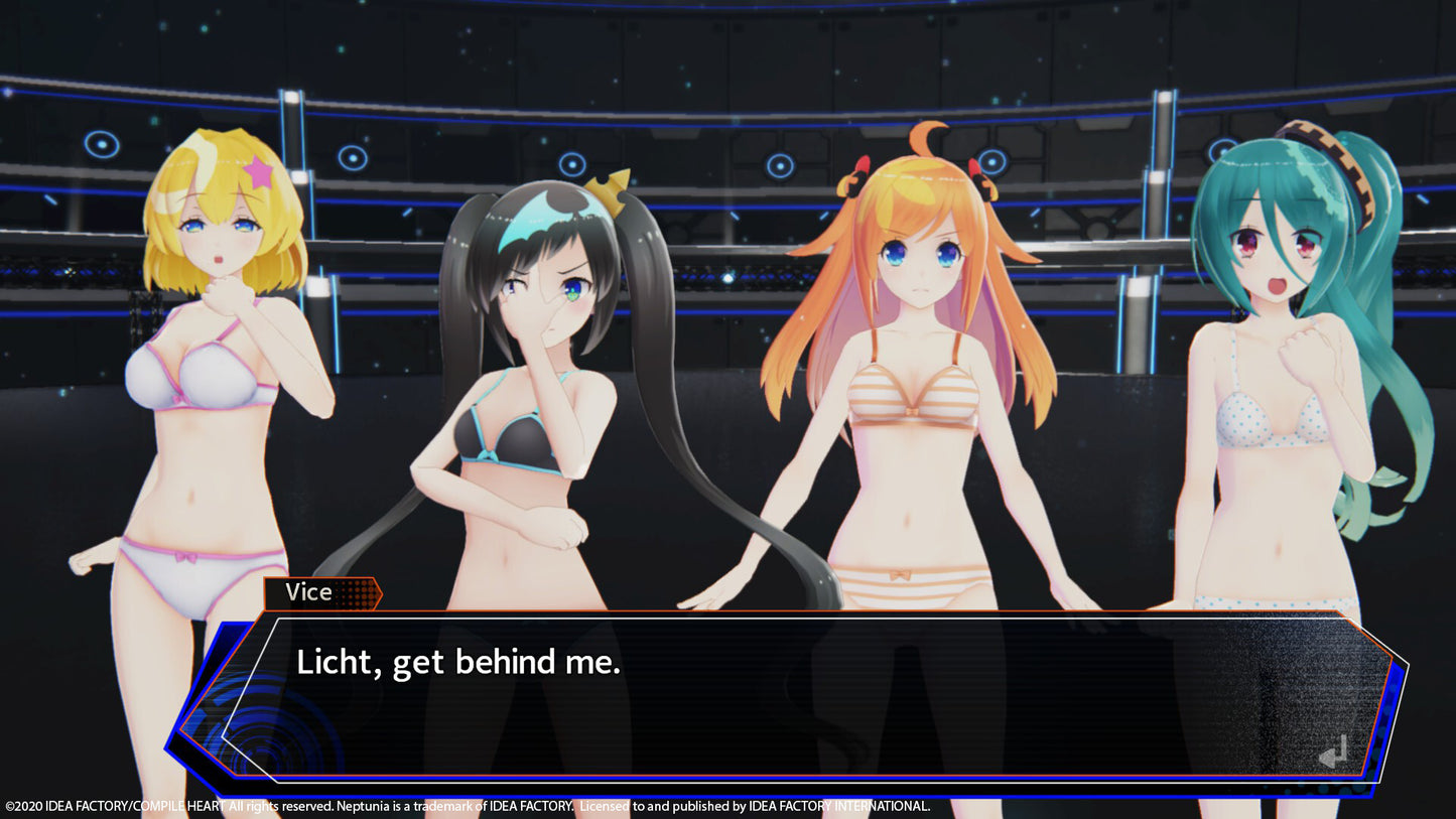 Neptunia Virtual Stars - Swimsuit Outfit: V-Idol Set
