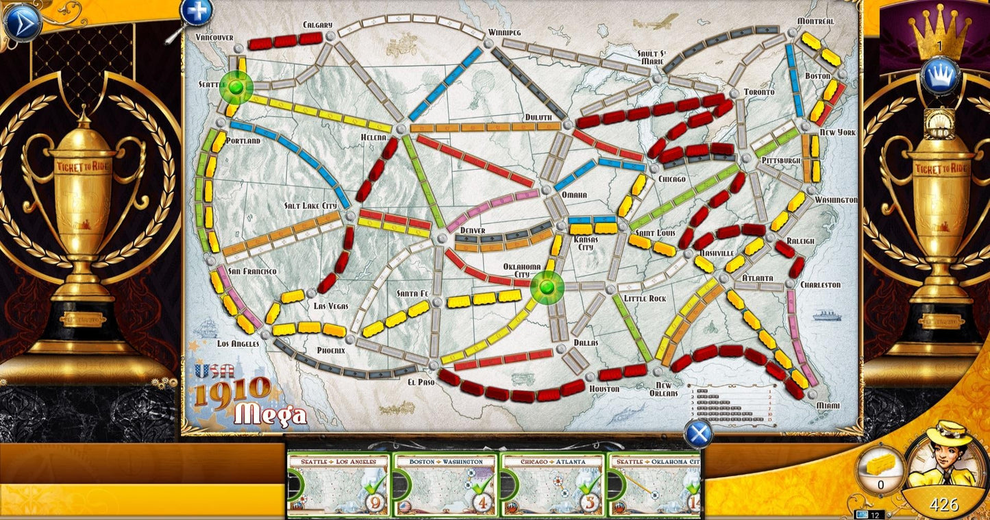 Ticket to Ride USA 1910