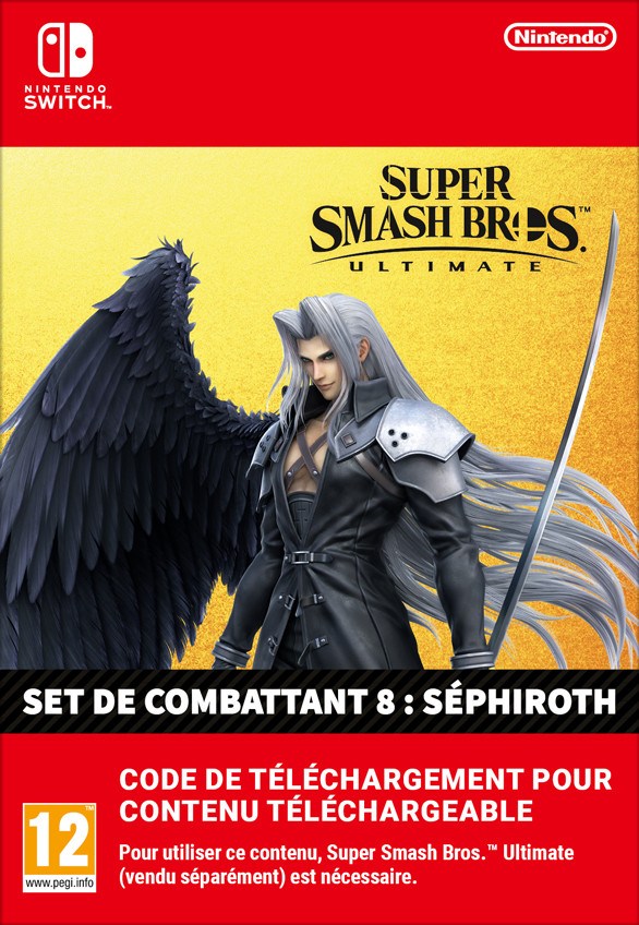 Super Smash Bros. Ultimate - Challenger Pack 8: Sephiroth from Final Fantasy VII (DLC) (Switch)